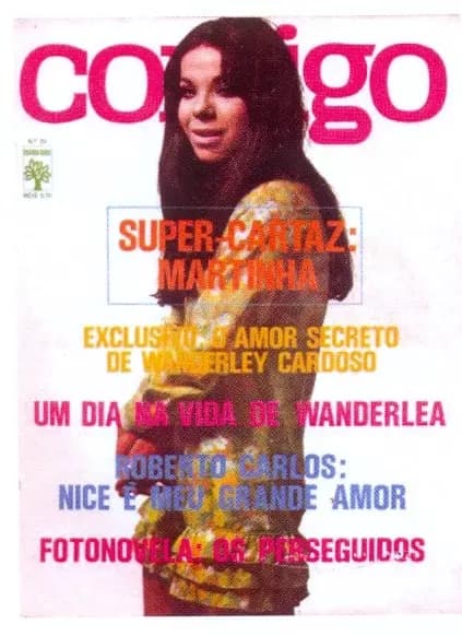 Revista Contigo Nº55.
Martinha - Super Cartaz