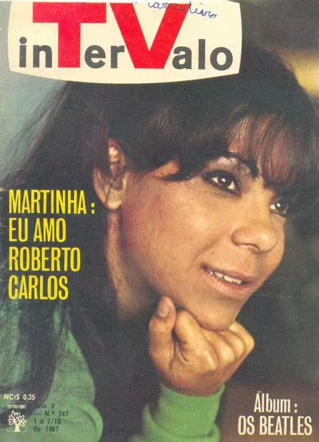 Revista Intervalo - Número 247. Martinha, eu amo Roberto Carlos! pág. 6 e 7.