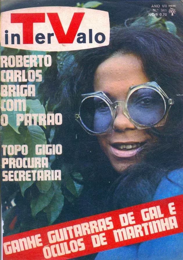 Revista Intervalo - Número 341. Com Exclusividade, Você Pode Agora Ganhar Óculos Iguais Aos Que Martinha Mais Gosta de Usar.