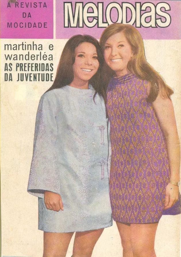 Revista Melodia - Número 121. Martinha A Preferida Da Juventude. pág.5 e 6.